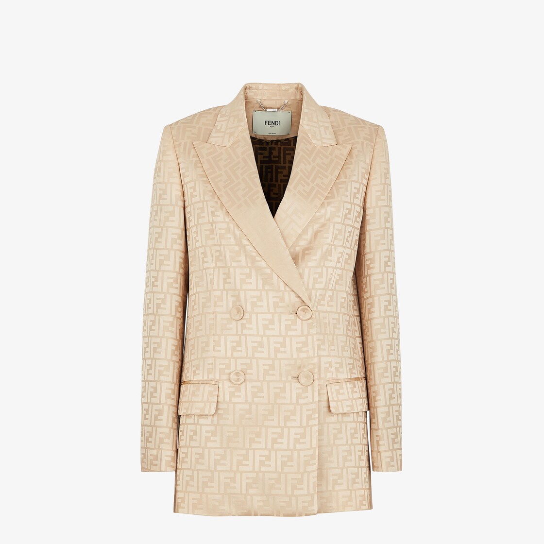 Jacket Silk Beige | Fendi