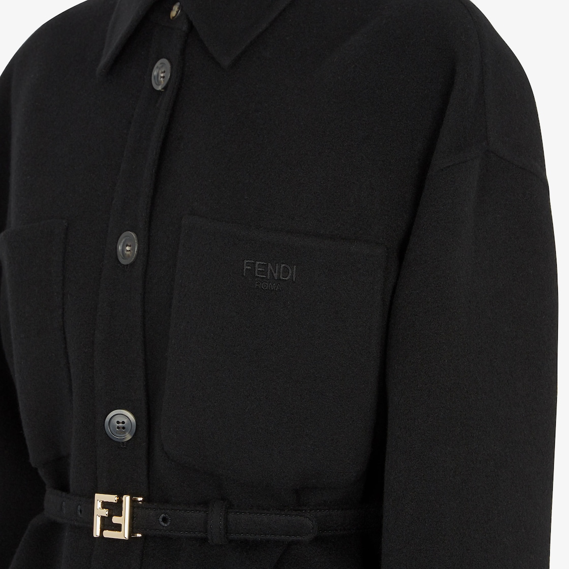 Fendi shop wool jacket