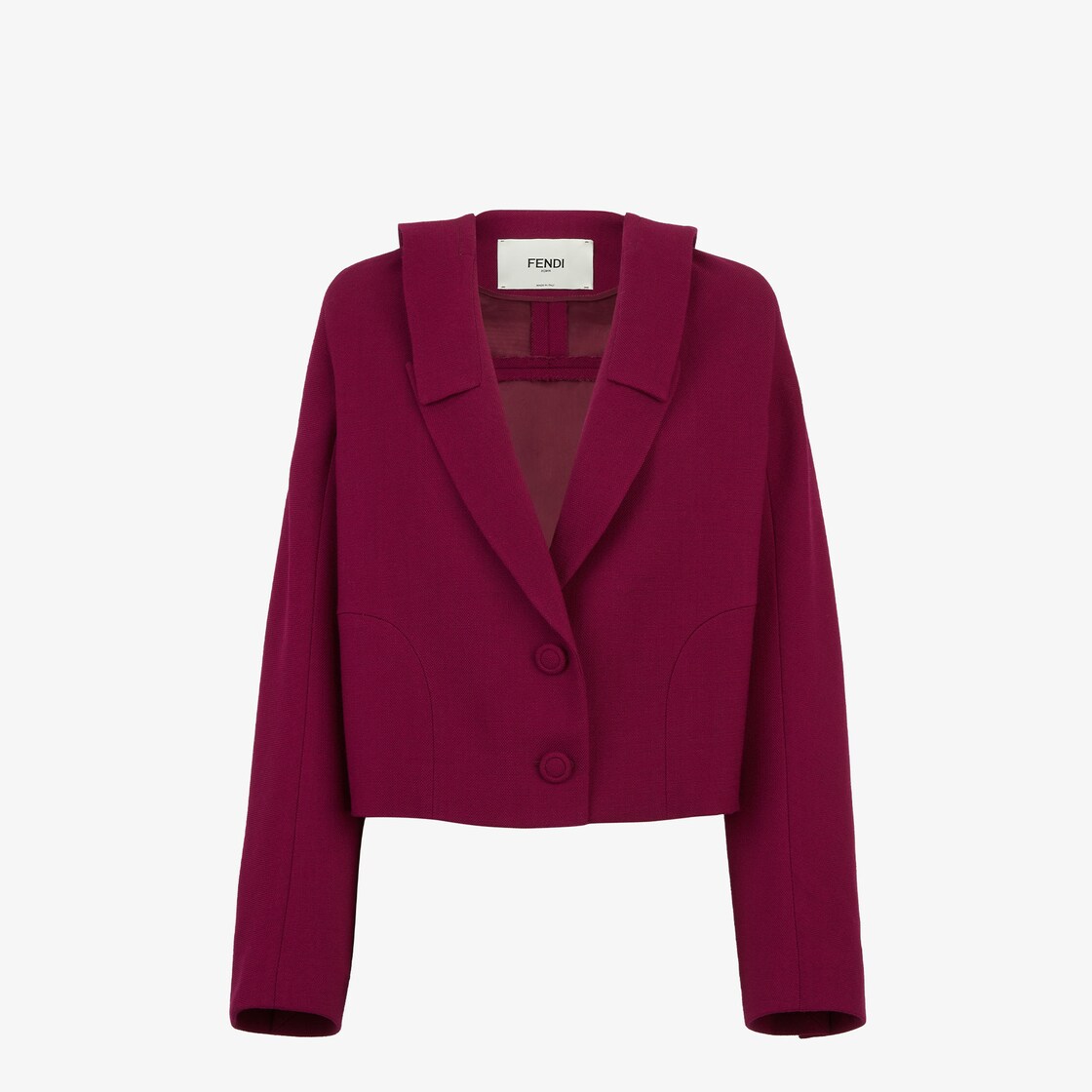 Fendi cropped clearance jacket