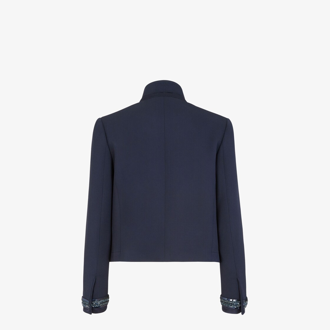 Chamarra Chamarra de cady azul marino con lentejuelas Fendi