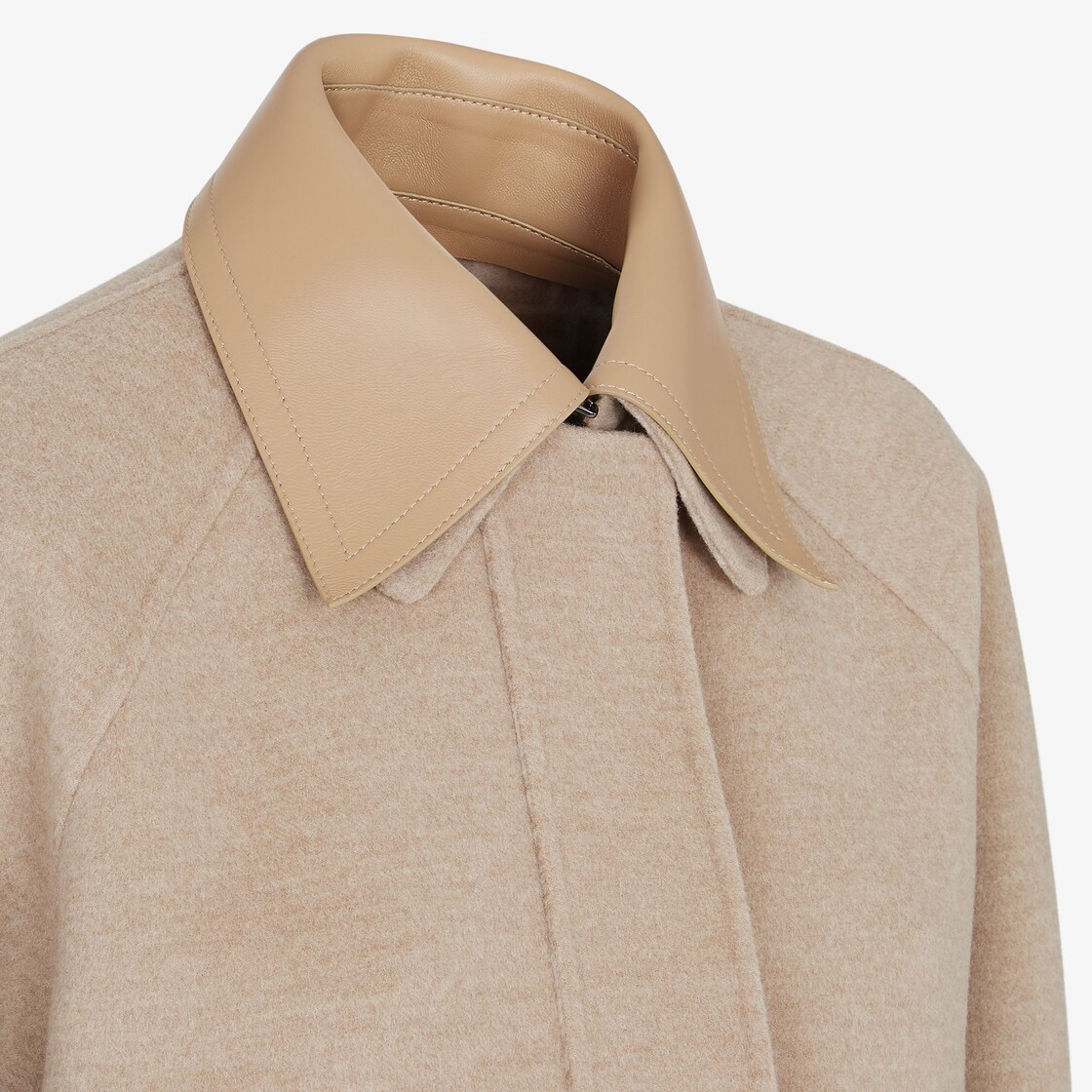 Blouson Beige wool jacket Beige - Image 3/4