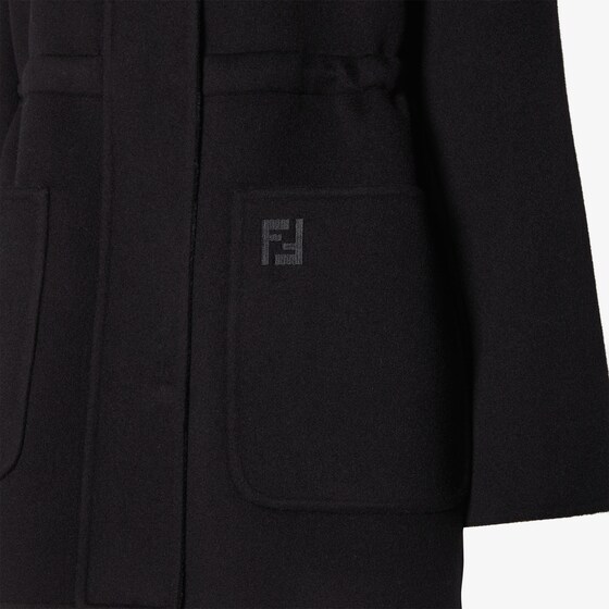 Fendi Parka-style blouson with detachable hood and adjustable | Thumbnail 3