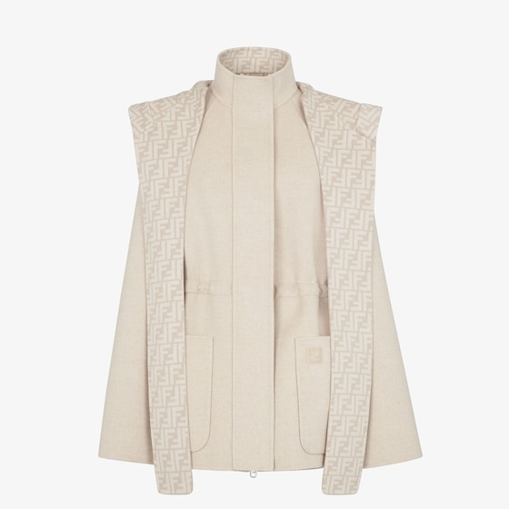Fendi Parka-style blouson with detachable hood and adjustable | Thumbnail 4