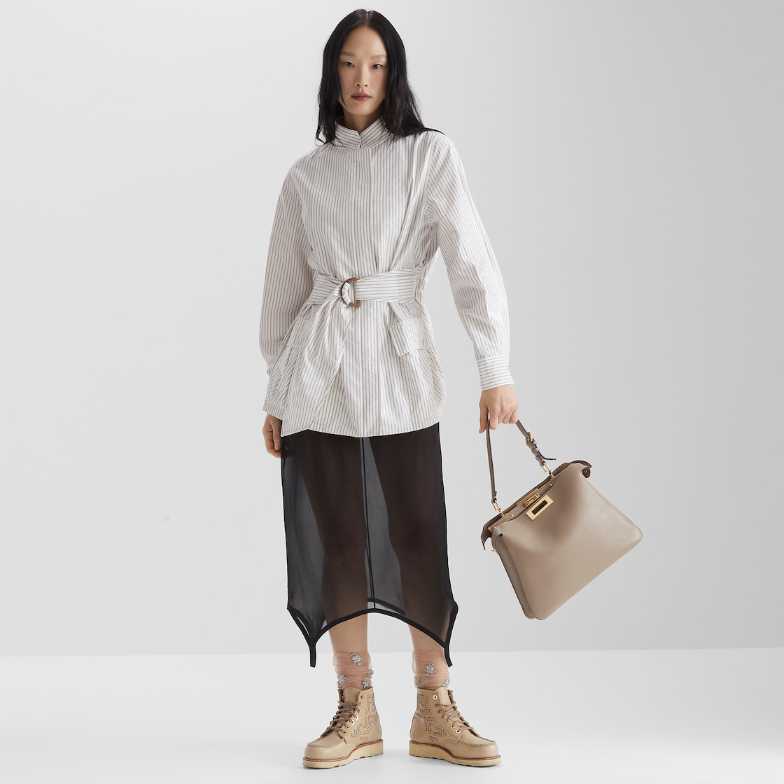 Shop Women's Designer White Jackets | FENDI US Shop Women's Designer White Jackets | FENDI US