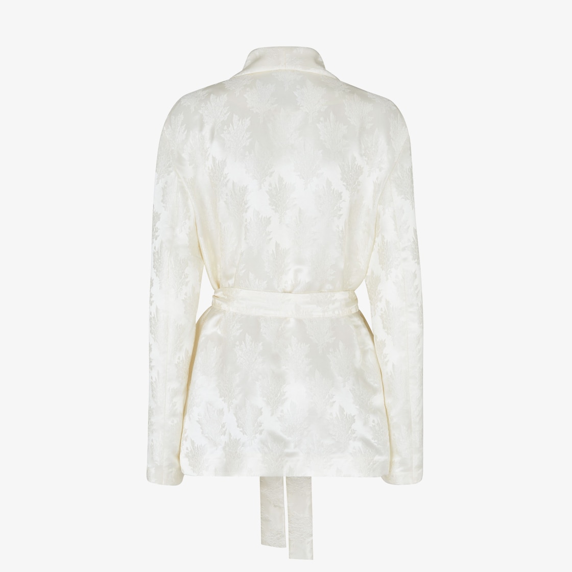 Jacket White silk wrap jacket White - Image 2/4