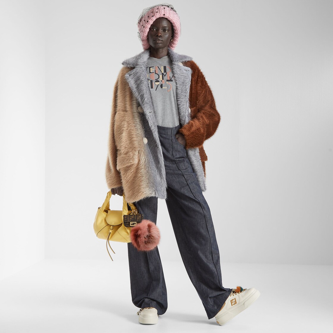 Coat Wool Multicolor - Image 4/4