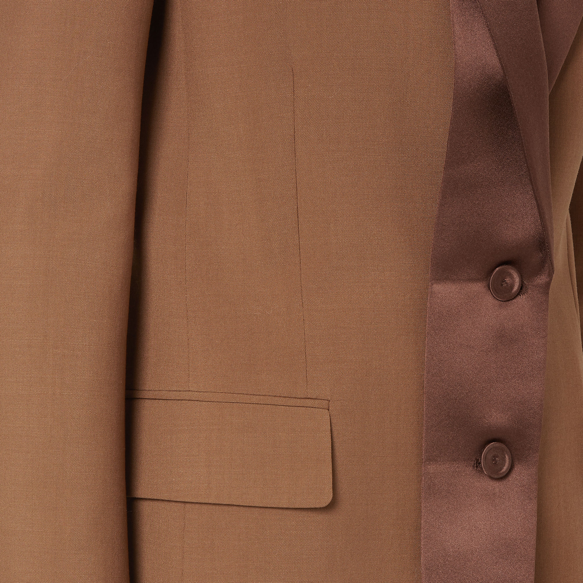 Blazer Wool Brown | Fendi