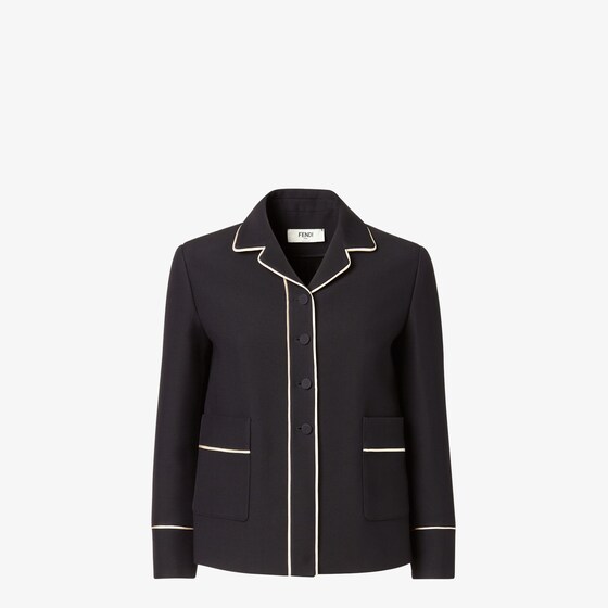 Fendi Jacket In Black