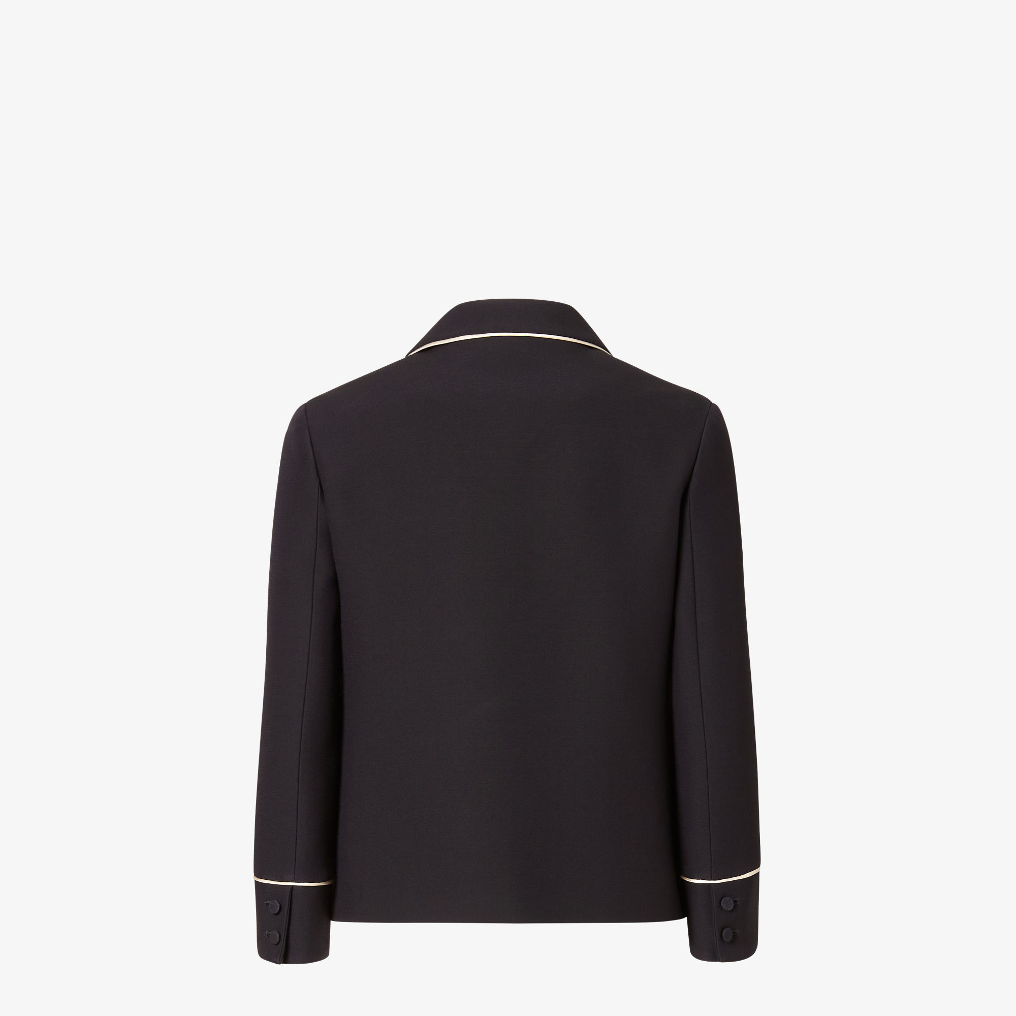 Jacket Wool and silk Black | Fendi