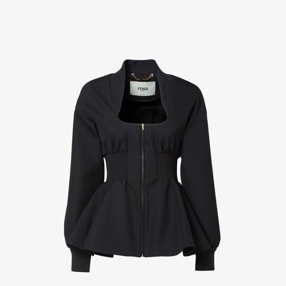 Fendi Jacket In Black