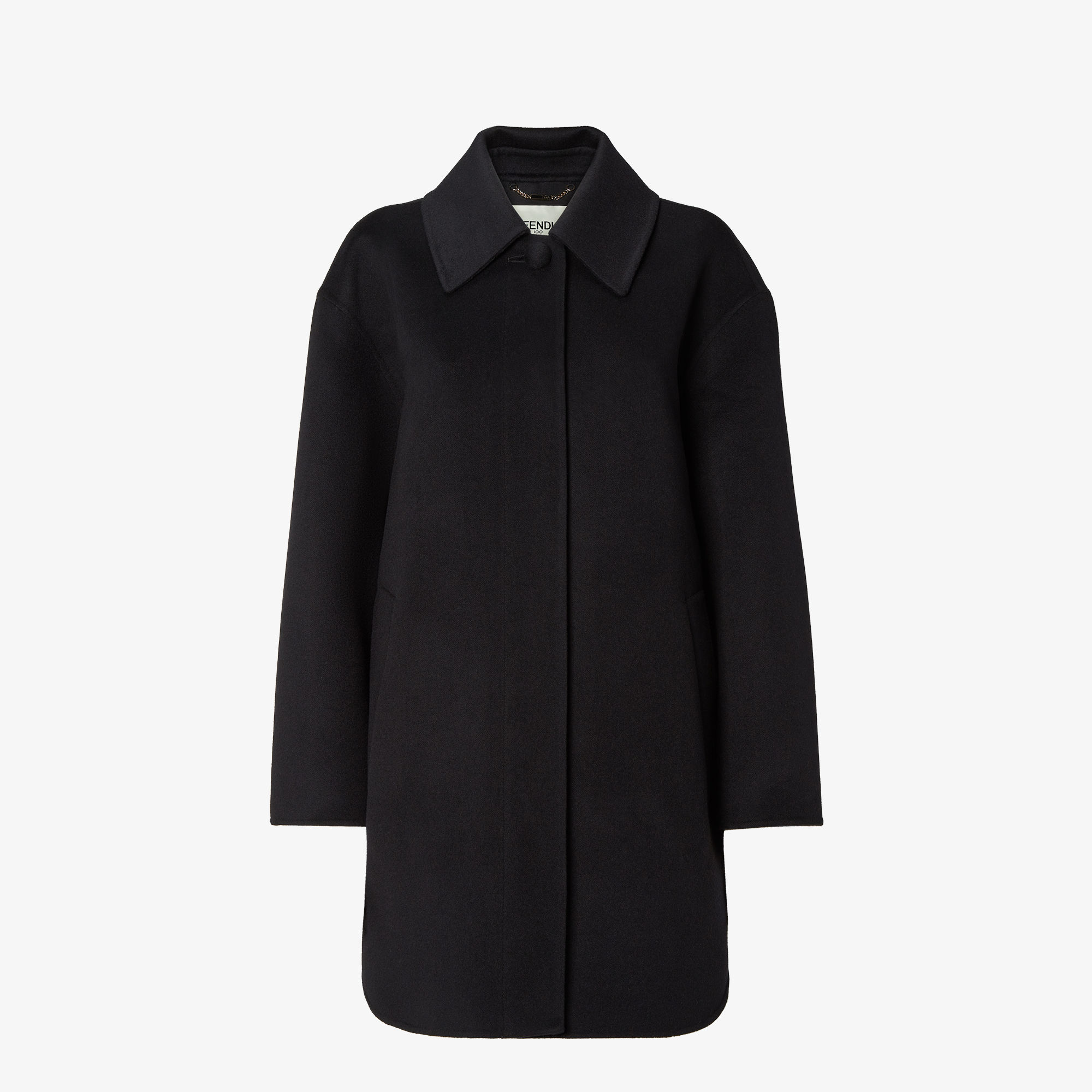 コート ウール ブラック | Fendi