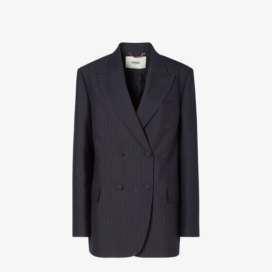 Fendi Jacket In Black