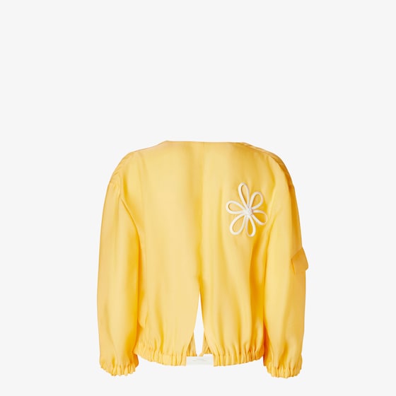 Fendi Bomber jacket-inspired blouson with deep V-neck | Thumbnail 2
