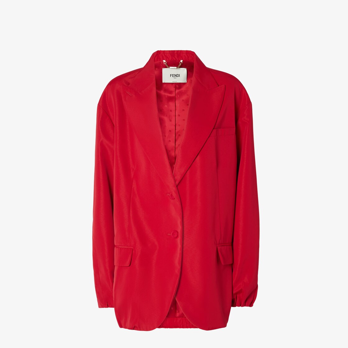 Jacket Red technical viscose jacket Red - Image 4/5