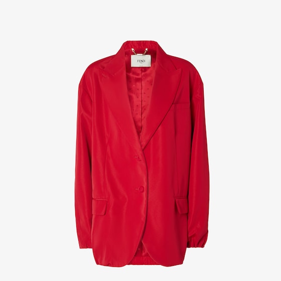 Fendi Single-breasted jacket with peak lapel collar and low | Thumbnail 4