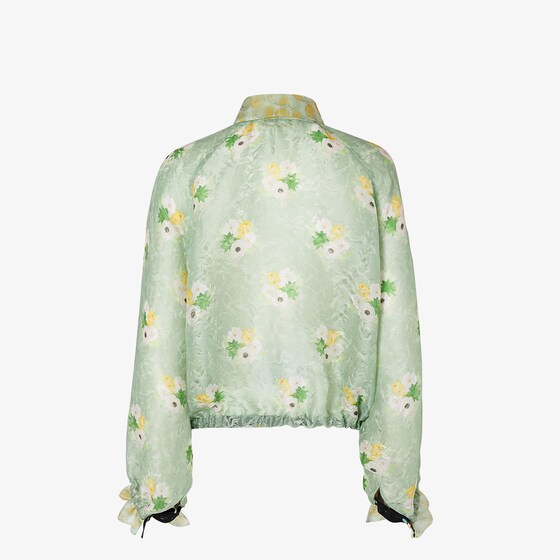 Fendi Bomber-inspired jacket with shirt collar and raglan sleeves | Thumbnail 2