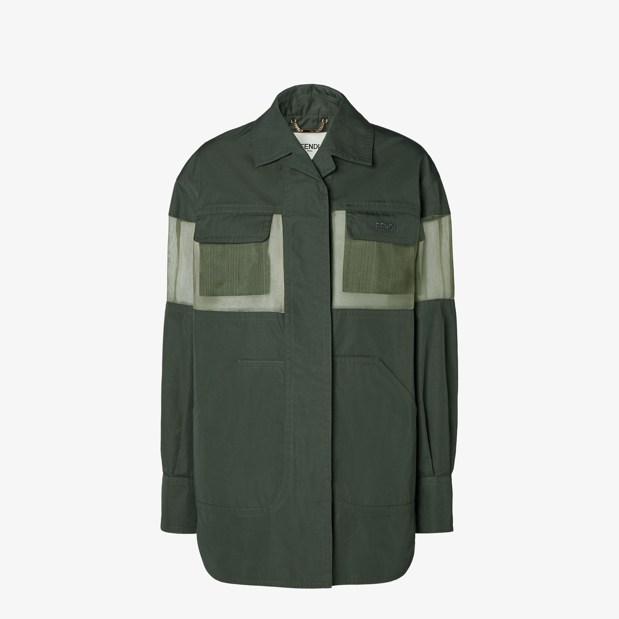 Jacket Technical fabric Green | Fendi
