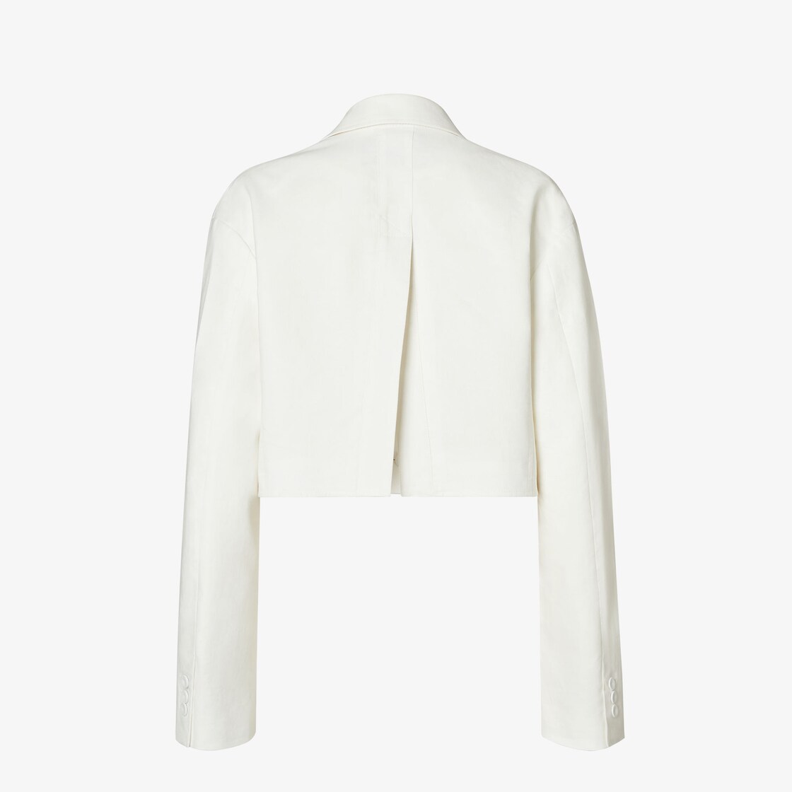 Jacket White cotton and linen jacket White - Image 2/3