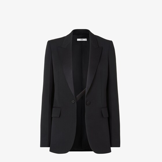 Fendi Jacket In Black