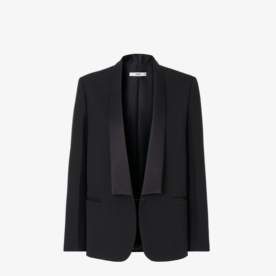 Fendi Jacket In Black