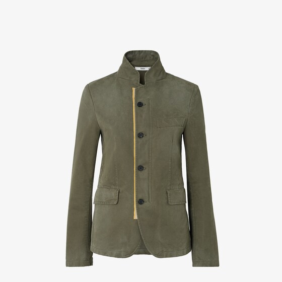 Fendi Jacket In Green