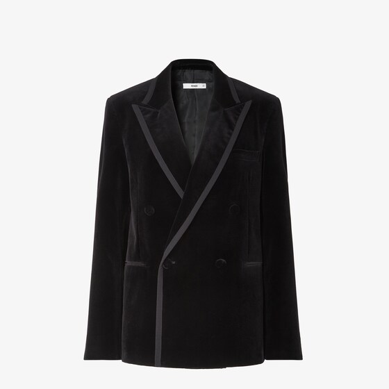 Fendi Jacket In Black