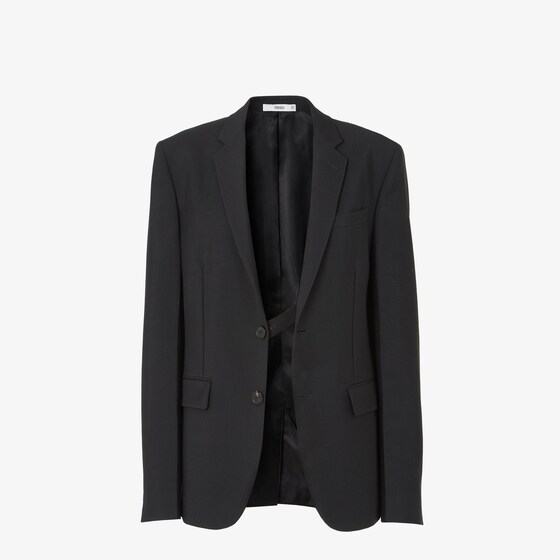 Fendi Jacket In Black