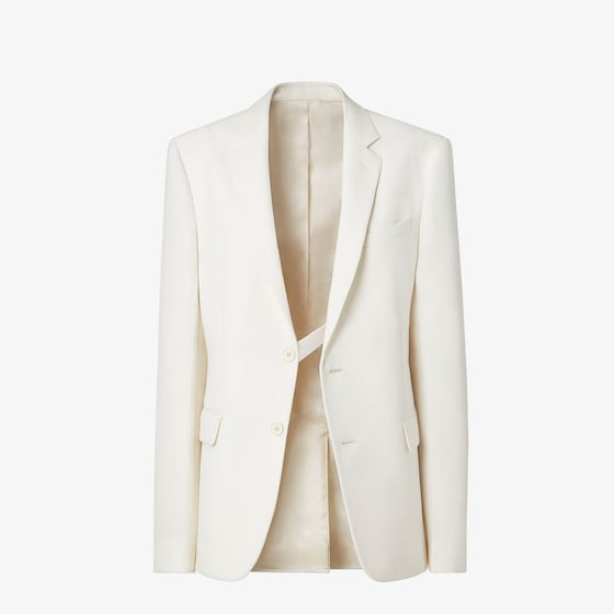 Fendi Jacket In White