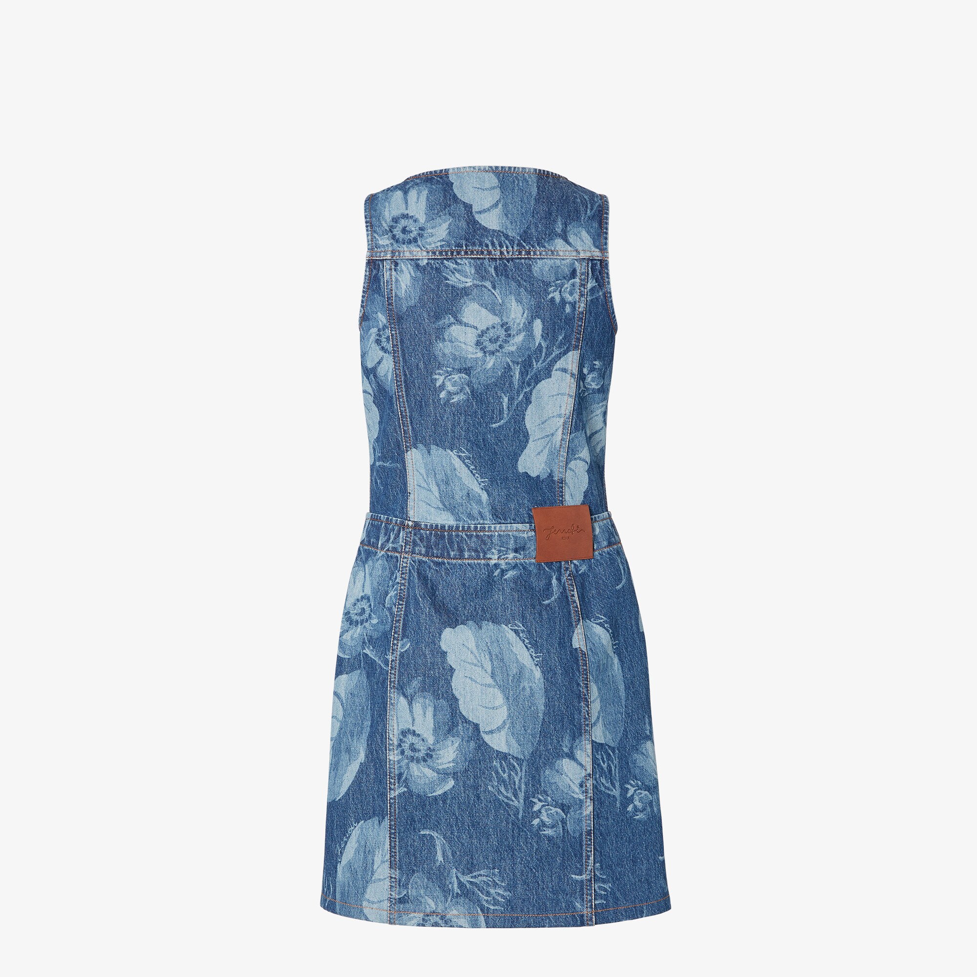 【関税込み】fendi FF chambray denim dress Dress Jeans Light blue | Fendi