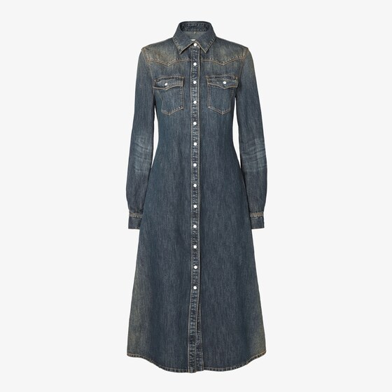 Fendi Dress In Blue