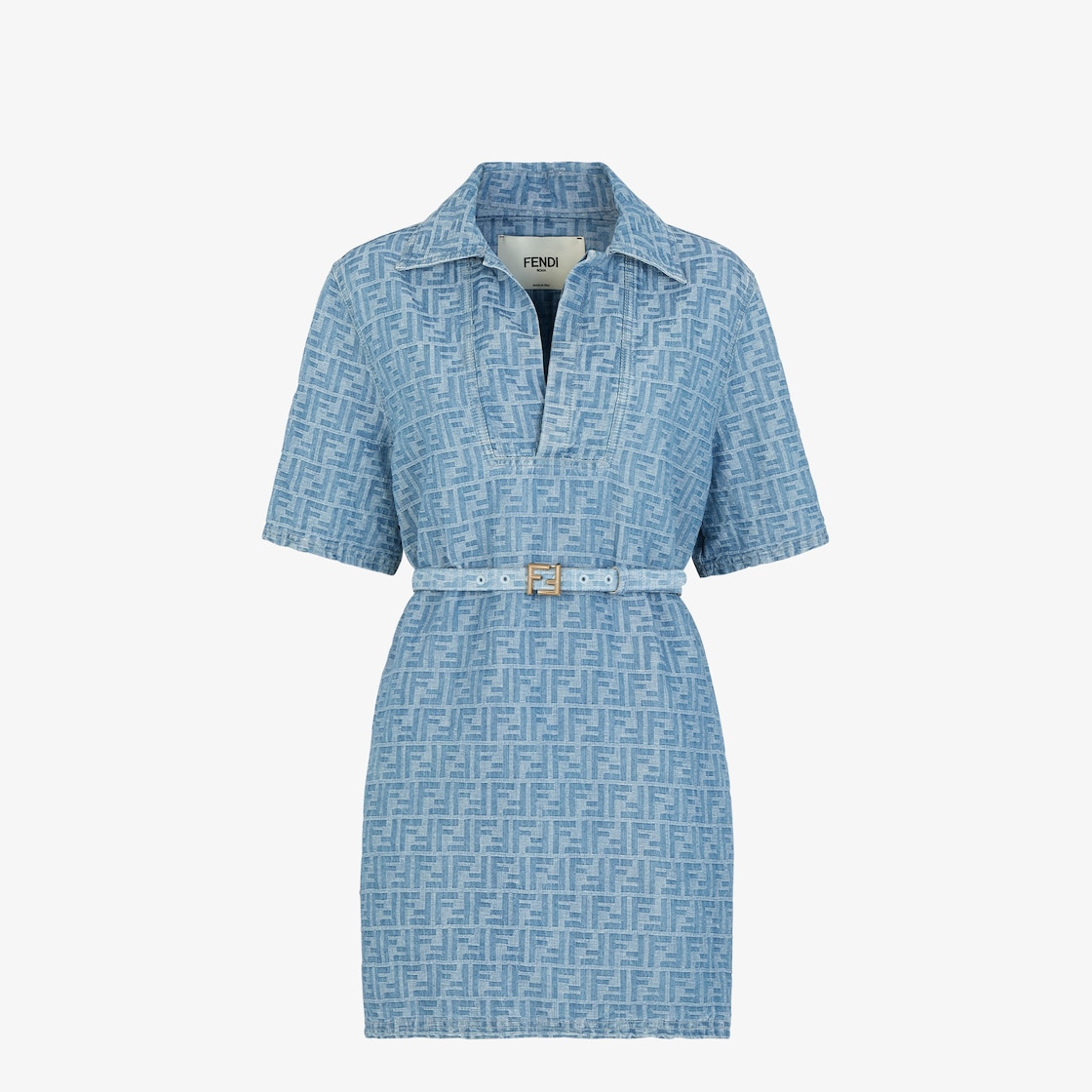 Dress Denim Light blue Fendi