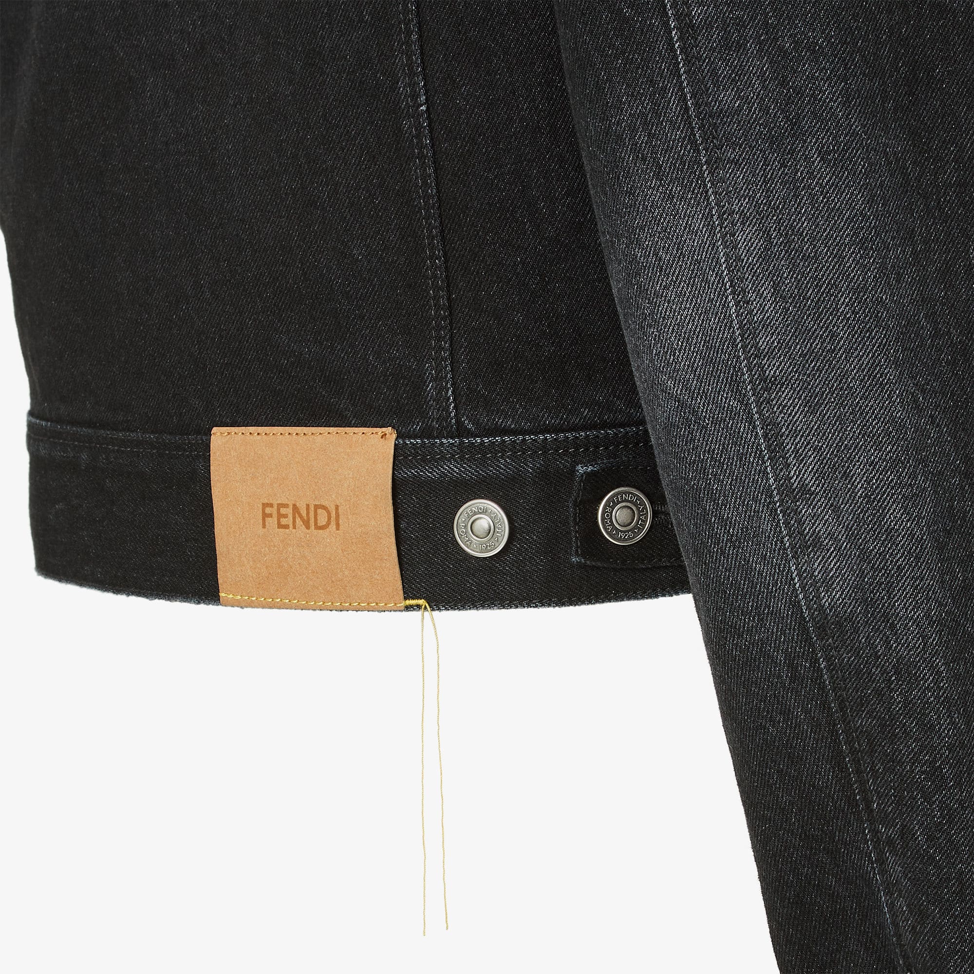 Jeans Jacket - Black | FENDI US