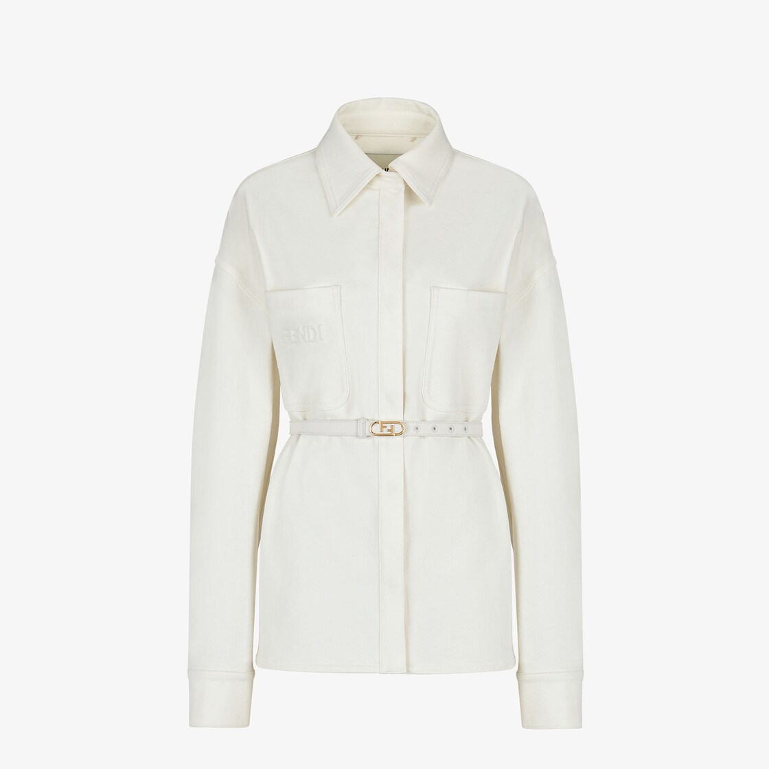 Fendi store white jacket