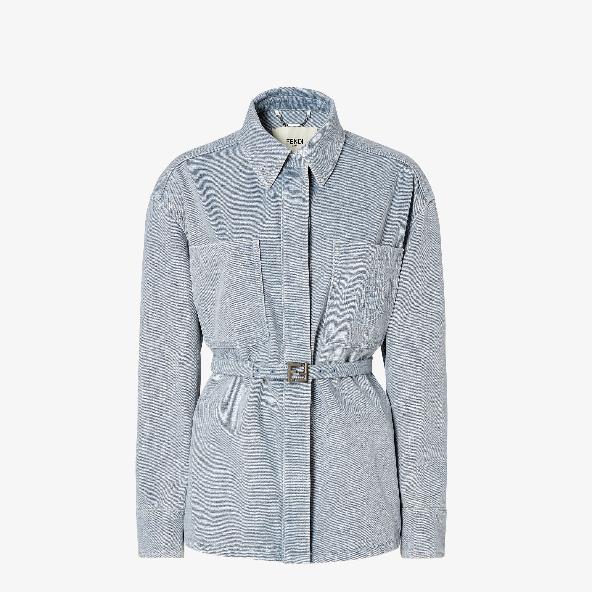 Fendi Denim jacket with monogram | Men's Clothing | Vitkac
