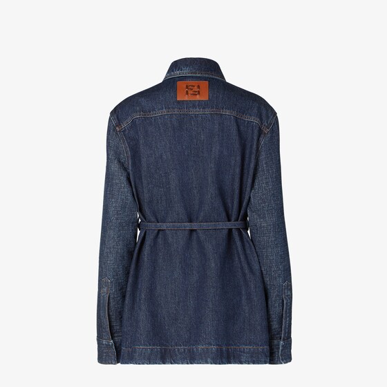 Fendi Single-breasted Go-To Jacket with shirt collar and low-cut | Thumbnail 2