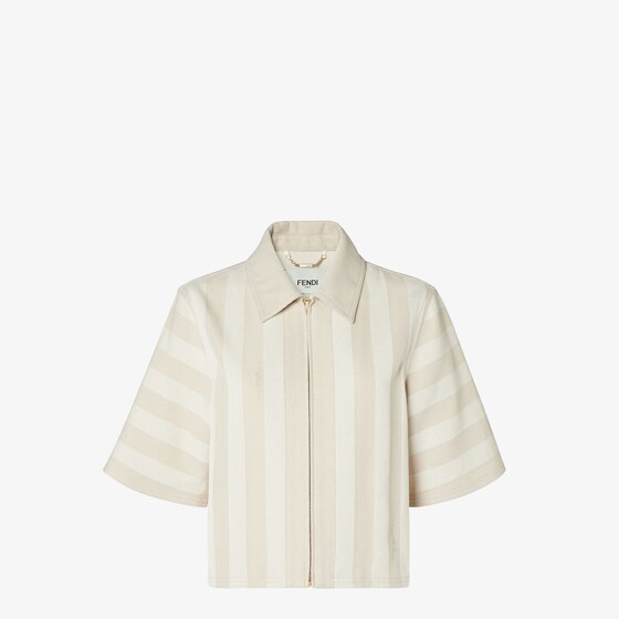 Fendi Jacket In Neutral