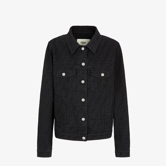 Fendi Jacket In Black
