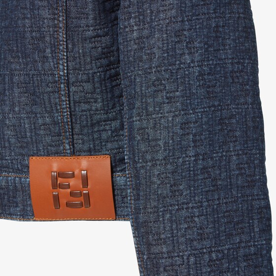Fendi Short jacket with shirt collar and long sleeves | Thumbnail 3
