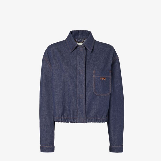 Fendi Jacket In Blue