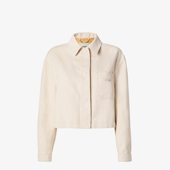 Fendi Jacket In Neutral