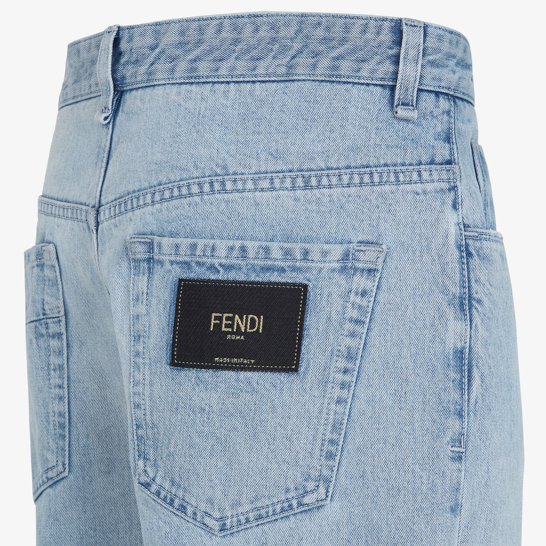 Denim - Blue denim jeans | Fendi