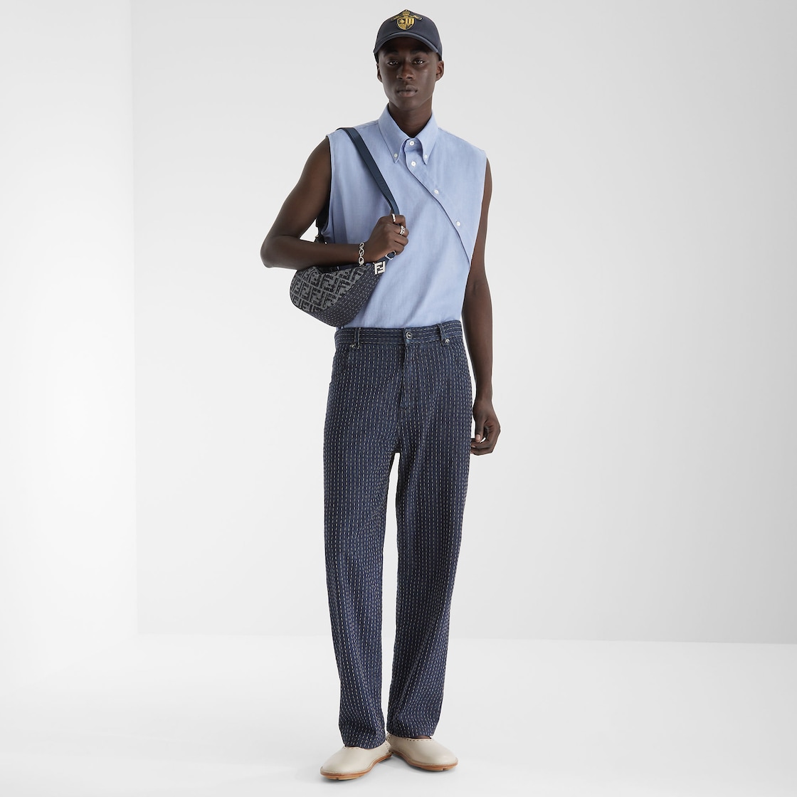 デニム パンツ デニム ブルー | Fendi デニム パンツ デニム ブルー | Fendi