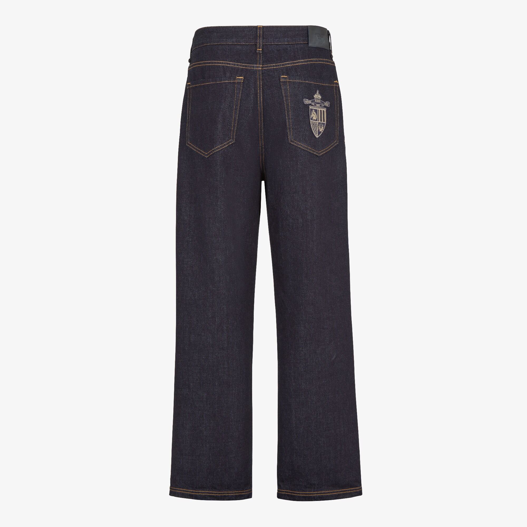 関税込！【FENDI】BROWN AND NAVY SILK PANTS FLP285AUADF1GXH_02?wid=2000&