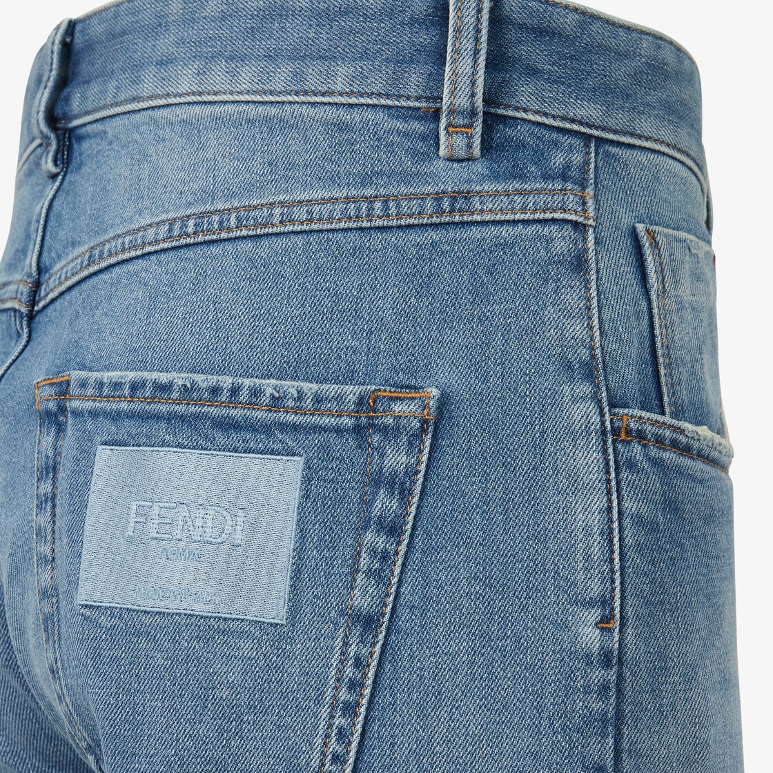 Fendi logo 2025 jeans womens