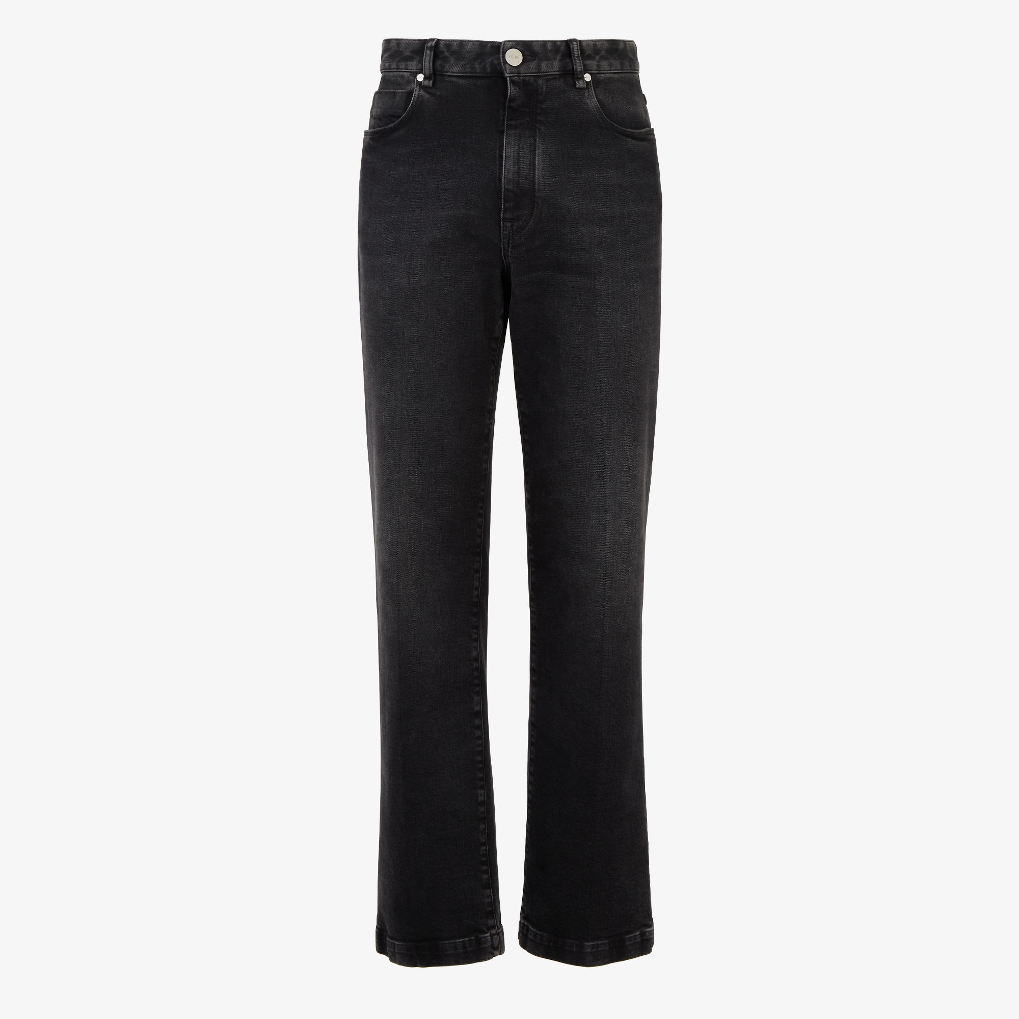 【関税＆送料込み】Fendi 'Fendi Roma' Gabardine Trousers Fendi Black Gabardine Trousers | italist