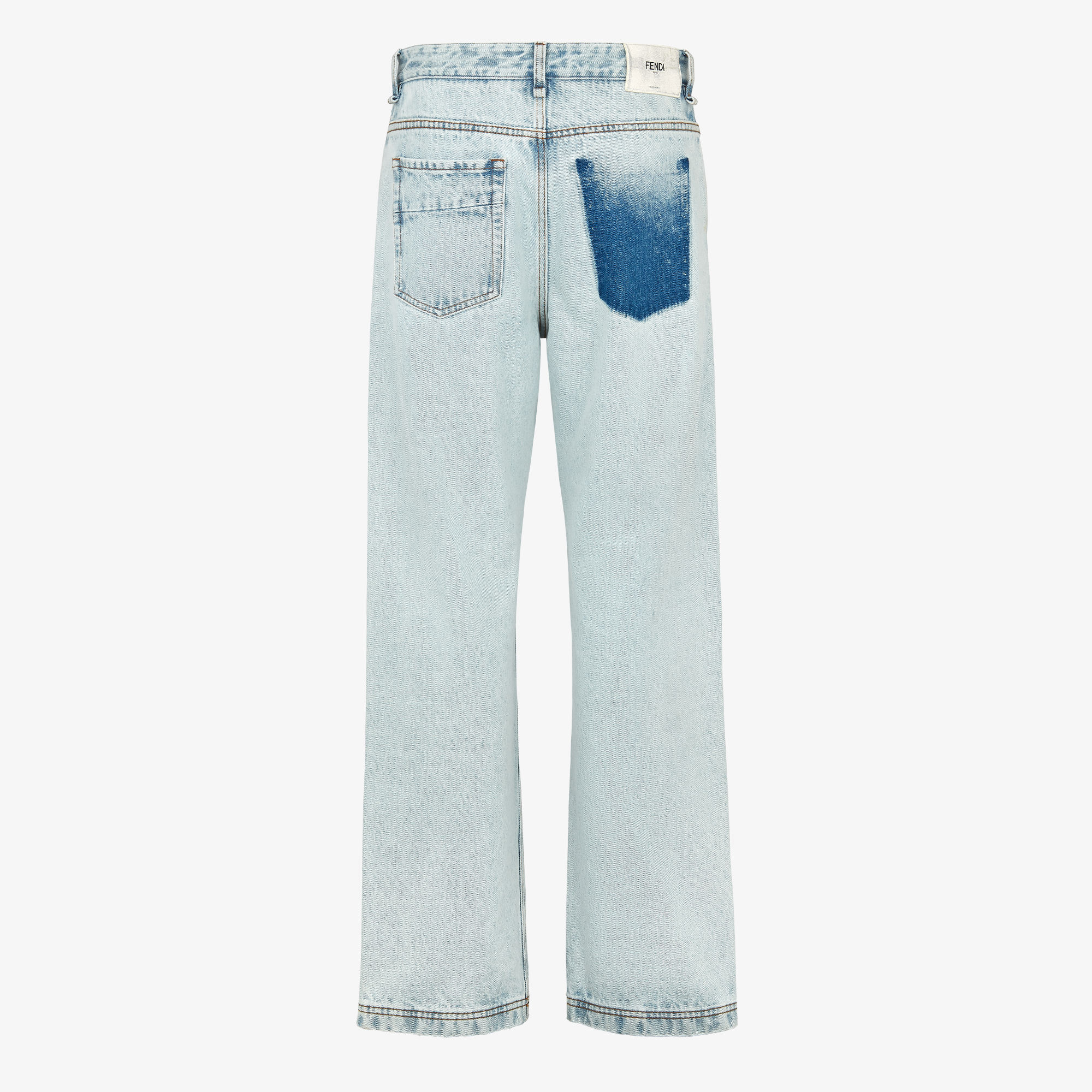 Long JeansLight blue denim trousers