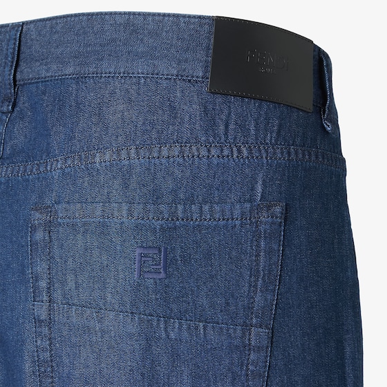 Fendi Straight-cut five-pocket trousers | Thumbnail 3