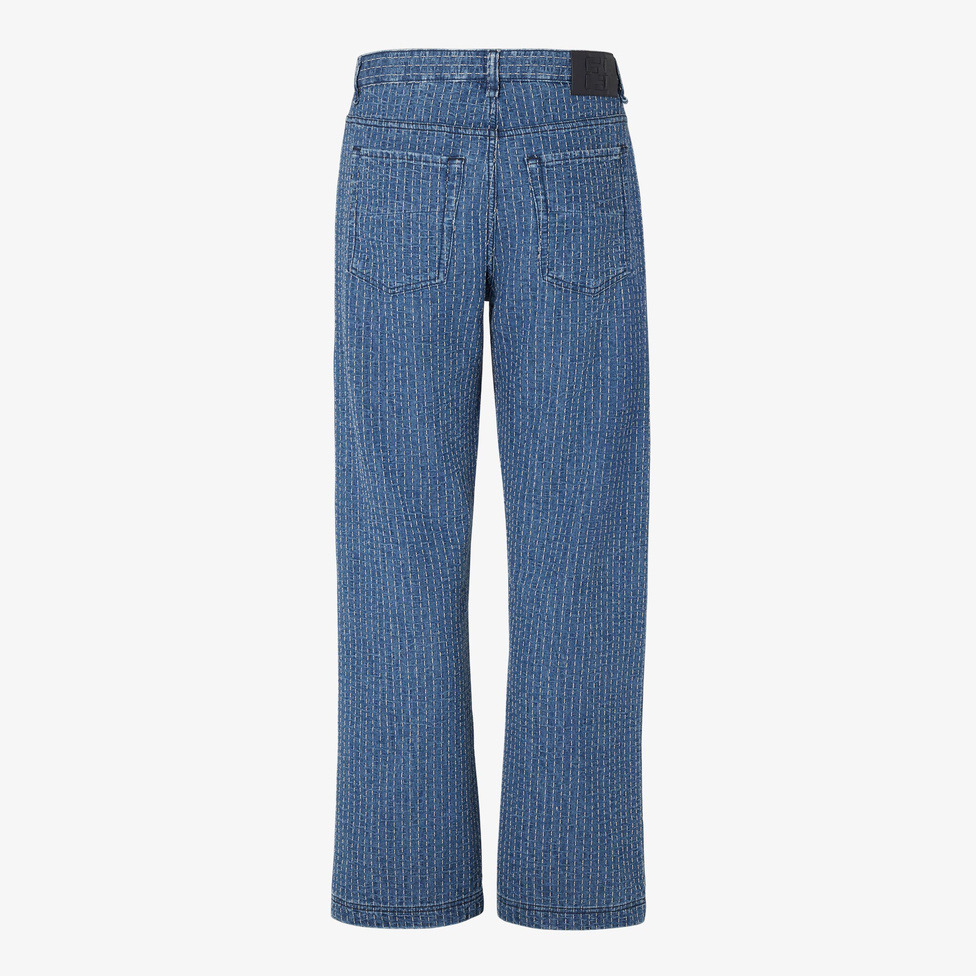 未使用　FENDI デニムパンツ XS 濃紺 100%コットン 上質シルエット 未使用 FENDI デニムパンツ XS 濃紺 100%コットン 上質シルエット