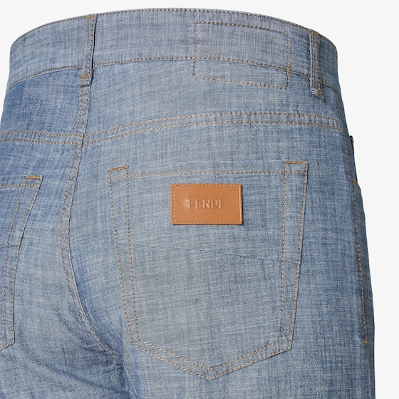 Fendi Straight-cut five-pocket trousers | Thumbnail 3