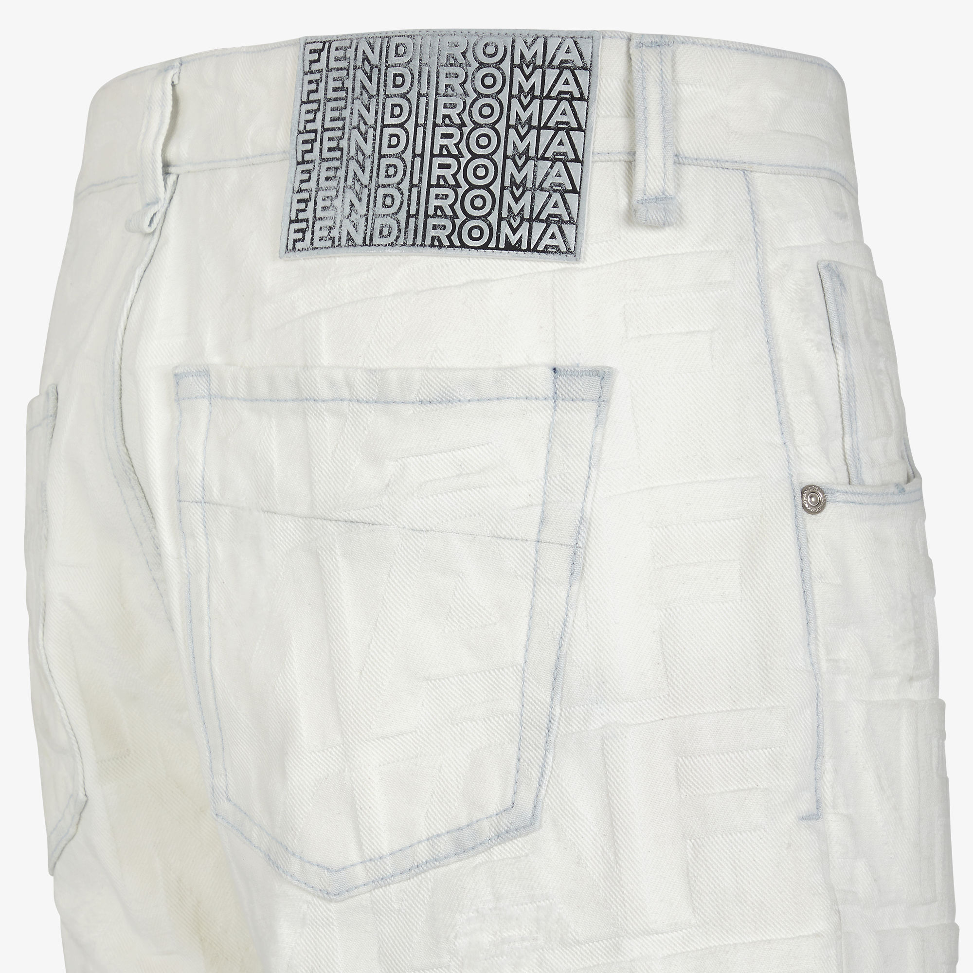 ショートパンツ デニム ホワイト | Fendi